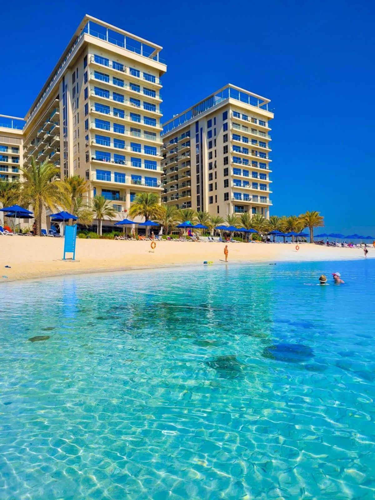 Marjan Island Beautiful Apartment Sea Side View Beach Luxury Rooms Ras Al Khaimah Uae المظهر الخارجي الصورة