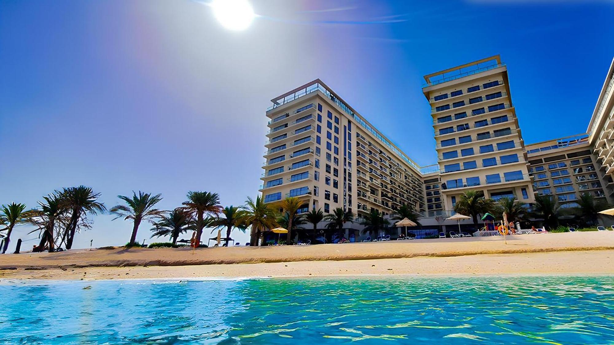 Marjan Island Beautiful Apartment Sea Side View Beach Luxury Rooms Ras Al Khaimah Uae المظهر الخارجي الصورة