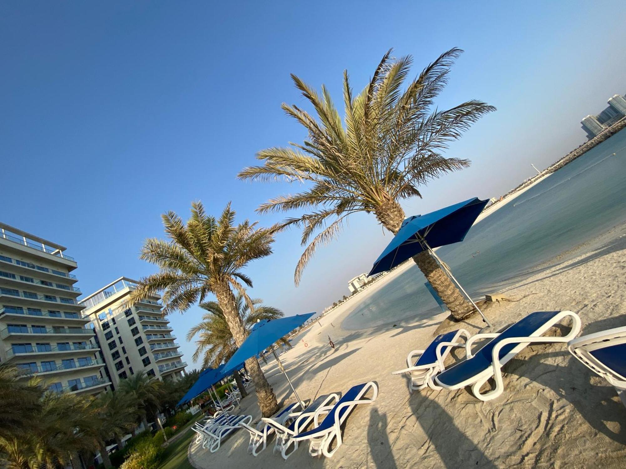 Marjan Island Beautiful Apartment Sea Side View Beach Luxury Rooms Ras Al Khaimah Uae المظهر الخارجي الصورة