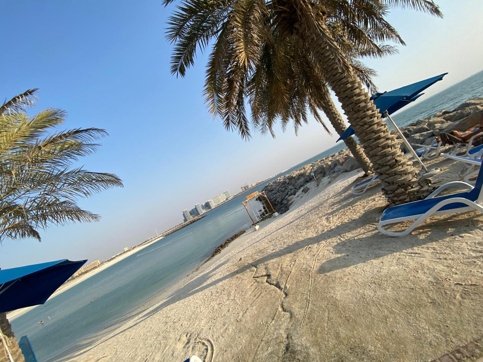Marjan Island Beautiful Apartment Sea Side View Beach Luxury Rooms Ras Al Khaimah Uae المظهر الخارجي الصورة
