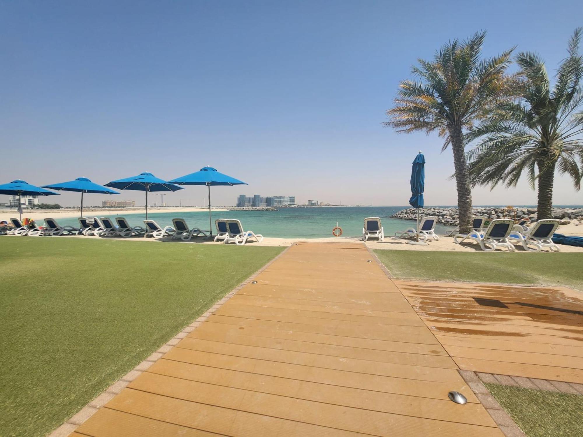 Marjan Island Beautiful Apartment Sea Side View Beach Luxury Rooms Ras Al Khaimah Uae المظهر الخارجي الصورة